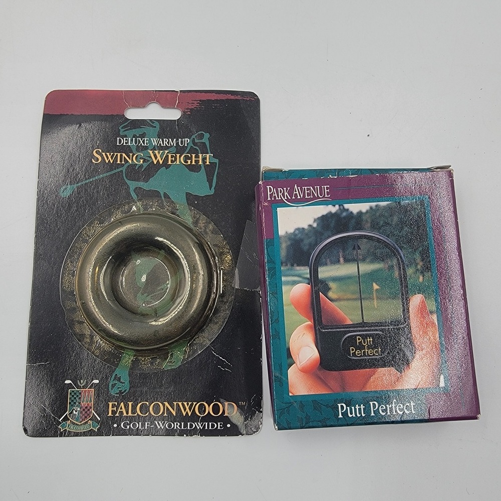 Vtg Park Avenue Putt Perfect- Putting Alignment Tool And Swing Weight